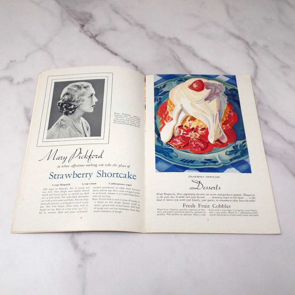 Vintage Betty Crocker's 101 Delicious Bisquick Creations Booklet (1933)